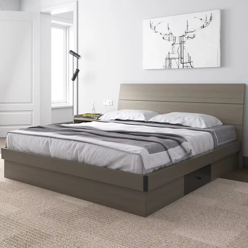 Double Bed Set Furniture 180X200 Queen — image 5
