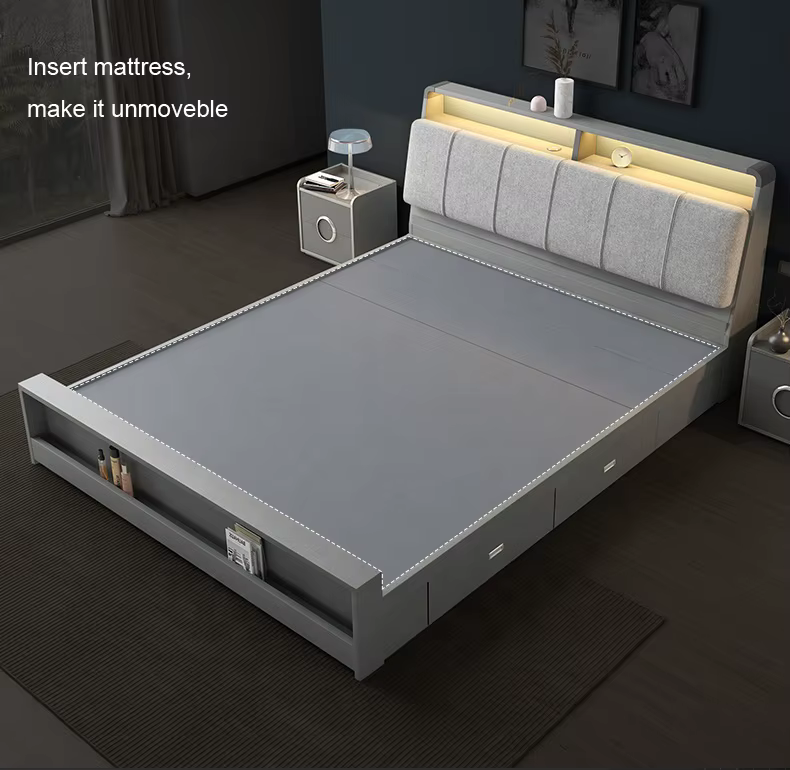 Japanese King Size Lightning Headboards Sleeper — image 3