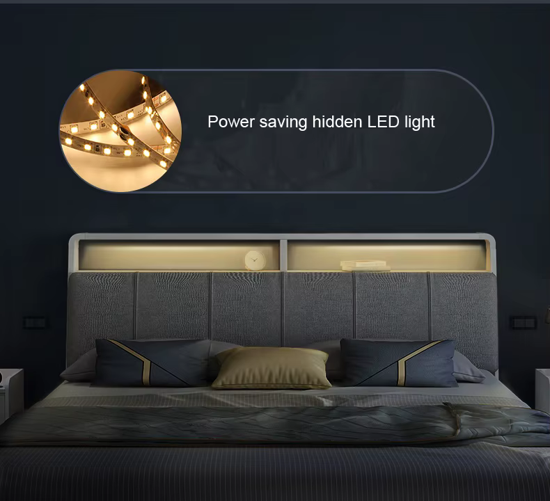 Japanese King Size Lightning Headboards Sleeper — image 4