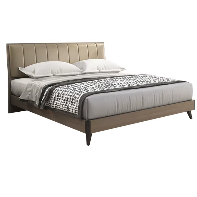 Custom Gray Queen Modern Loft Bed — image 2
