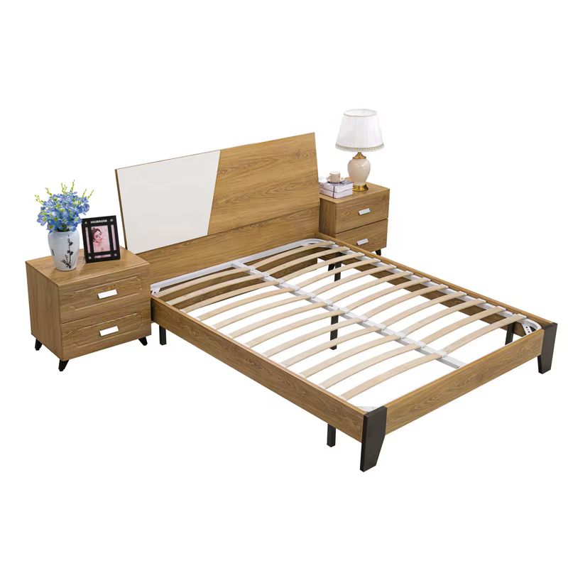 Customize Bed Set Full Size Wooden — image 3