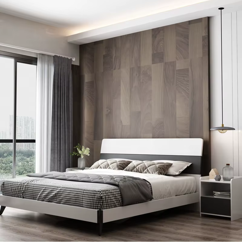 Modern Queen Size Bed Frame — image 3