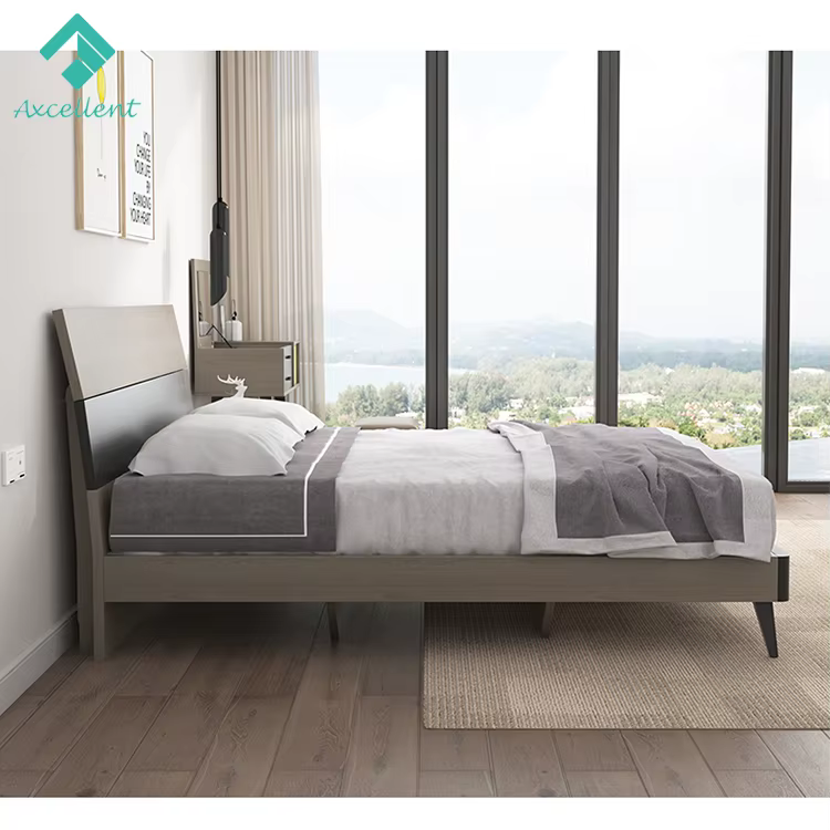 Home Furniture Bed Modern King Size — image 5