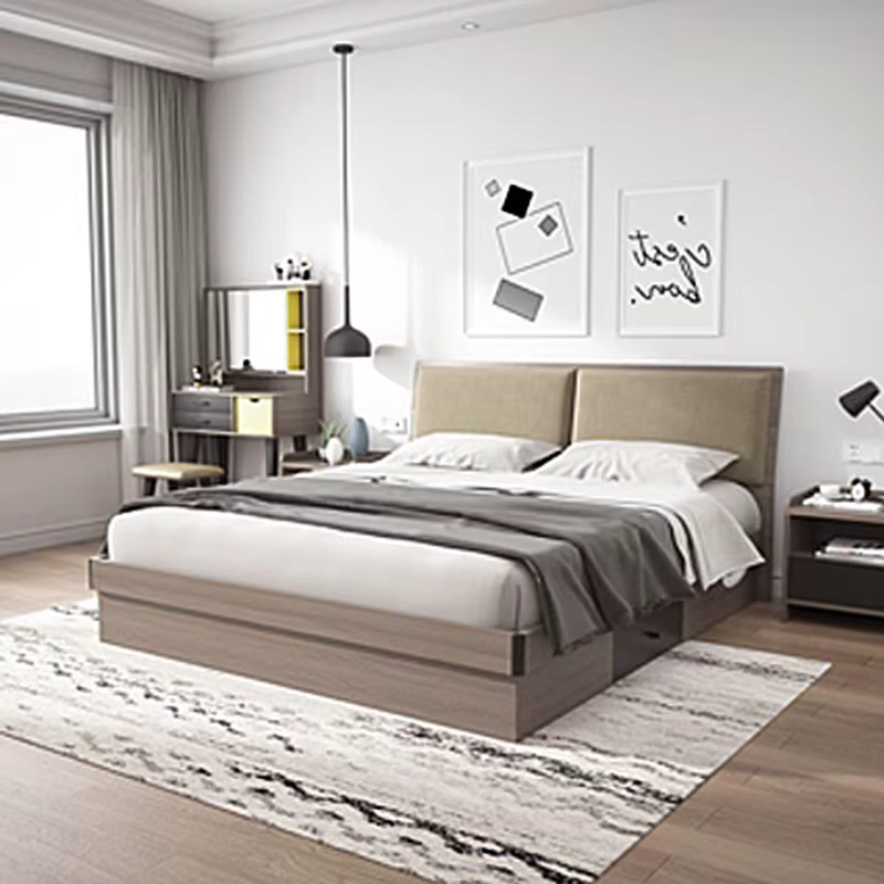 PU Bed Headboards Space Saving Bed — image 2