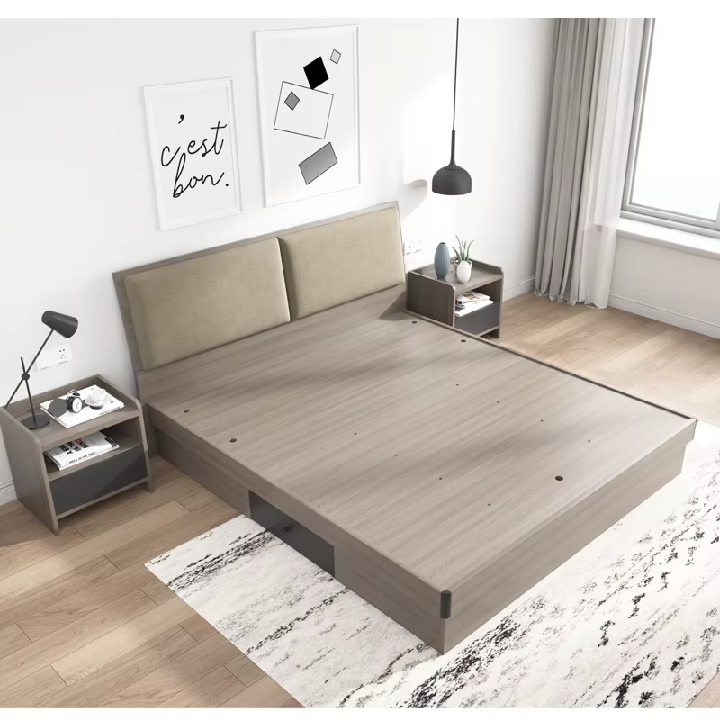PU Bed Headboards Space Saving Bed — image 3