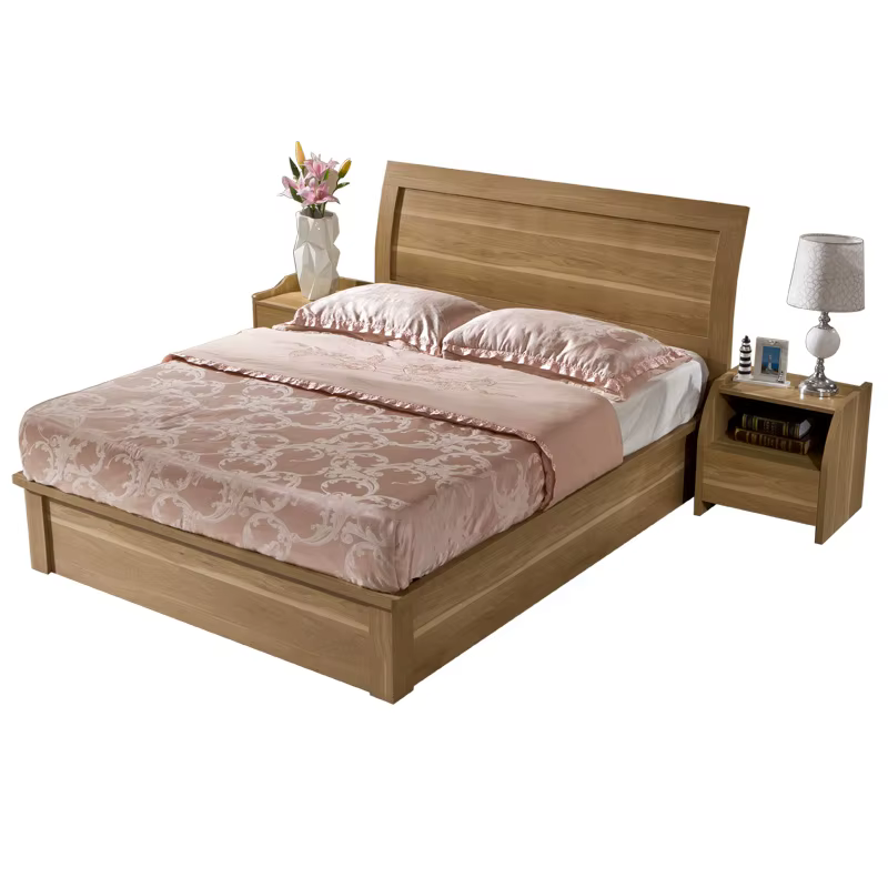 Bed Room Furniture Modern Single Bed — image 2
