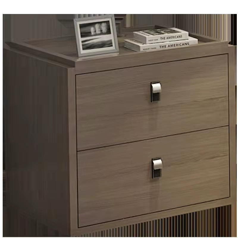 Wooden Bedroom Furniture Modern Bedside Corner — image 3
