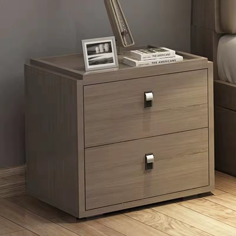 Wooden Bedroom Furniture Modern Bedside Corner — image 4