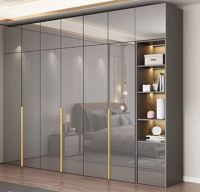 Foshan Melamine Open Clothes Luxury Furniture — image 4