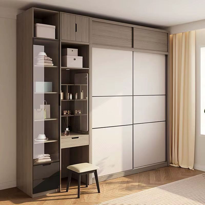 Mdf Design Set Storage Almirah Closet — image 4