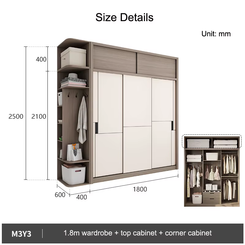 New Model Design Wooden Bedroom Furniture — image 5