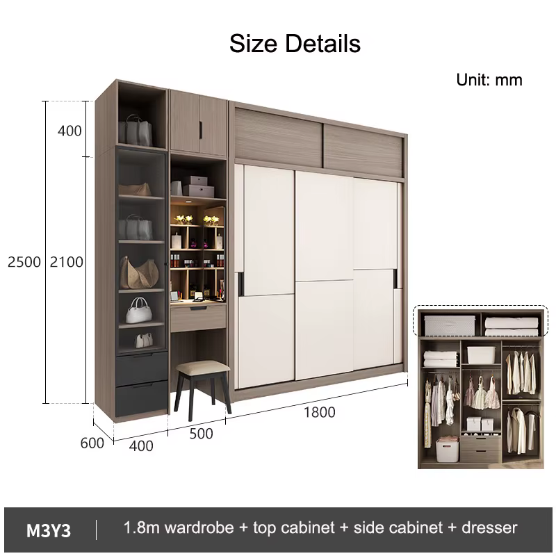 New Model Design Wooden Bedroom Furniture — image 6