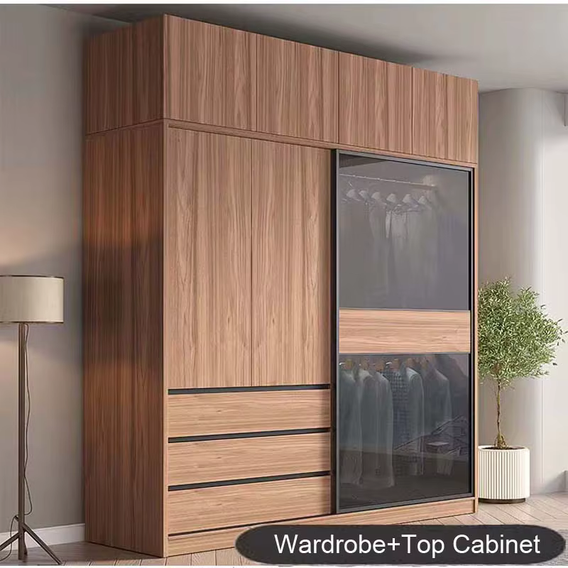Drawer Walk Fully Assembled Modern Bedroom — image 3
