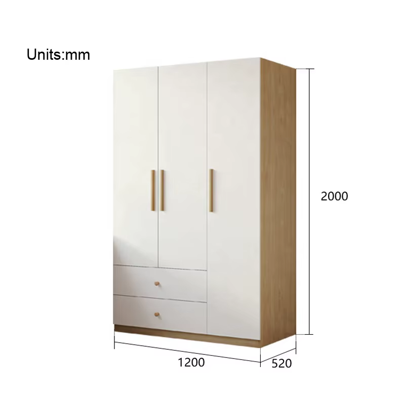 Furniture Shelf Storage Set Wooden Bedroom — image 4