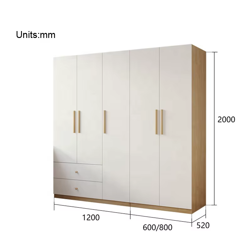 Furniture Shelf Storage Set Wooden Bedroom — image 5