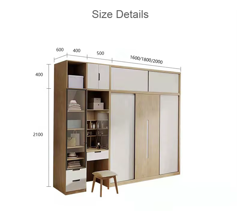 Extra Pants Wooden Set Large Storage — image 5