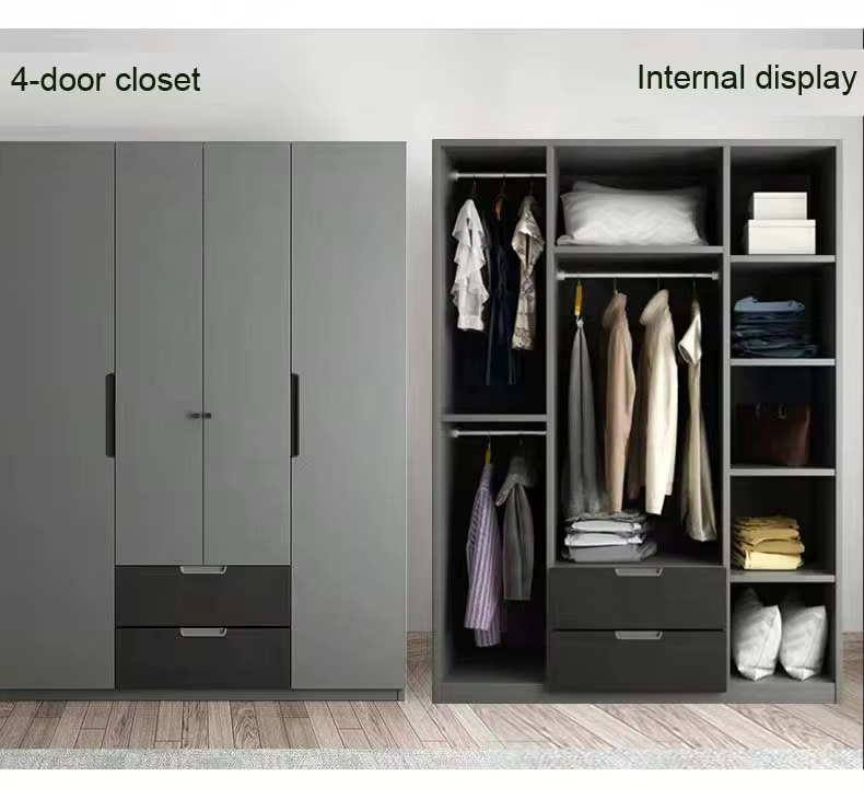 Custom Hotel Modular Wooden 4 Doors — image 3