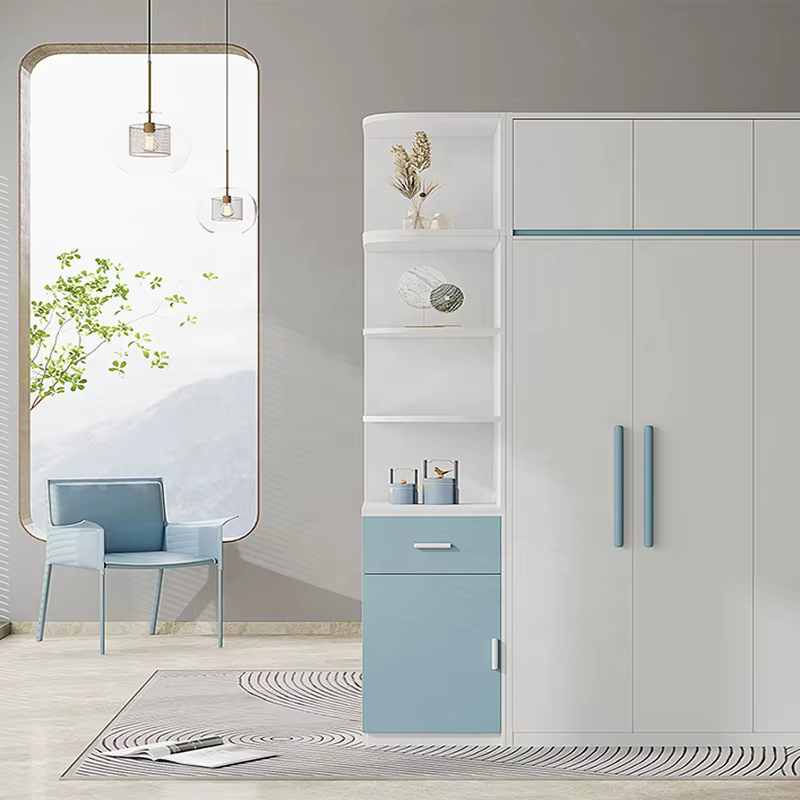 Room Bedroom Set Cabinets Modern Wooden — image 3
