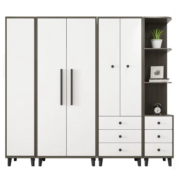 2 Door Wooden Mdf Designs Cloth — image 2