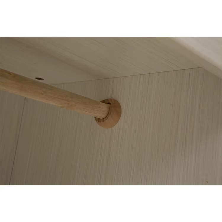 Korean Closet Wardrobe Organizer Almirah Wood — image 6