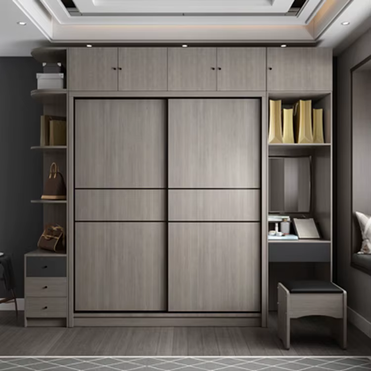 Modern Large Movable Wardrobe Bedroom Sets — image 4
