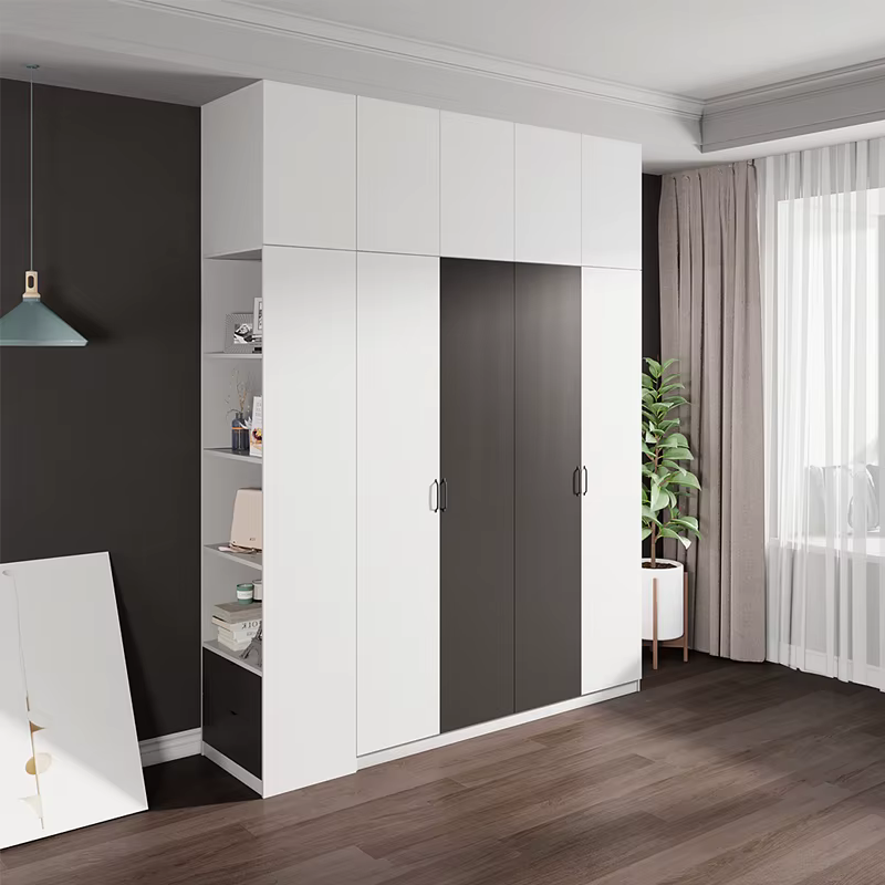 Big Open Wardrobe Units Bedroom Wall — image 4