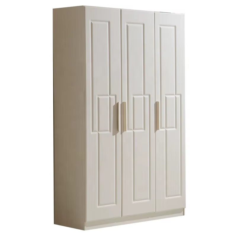 Four Door Girls Wardrobe Closet White — image 3