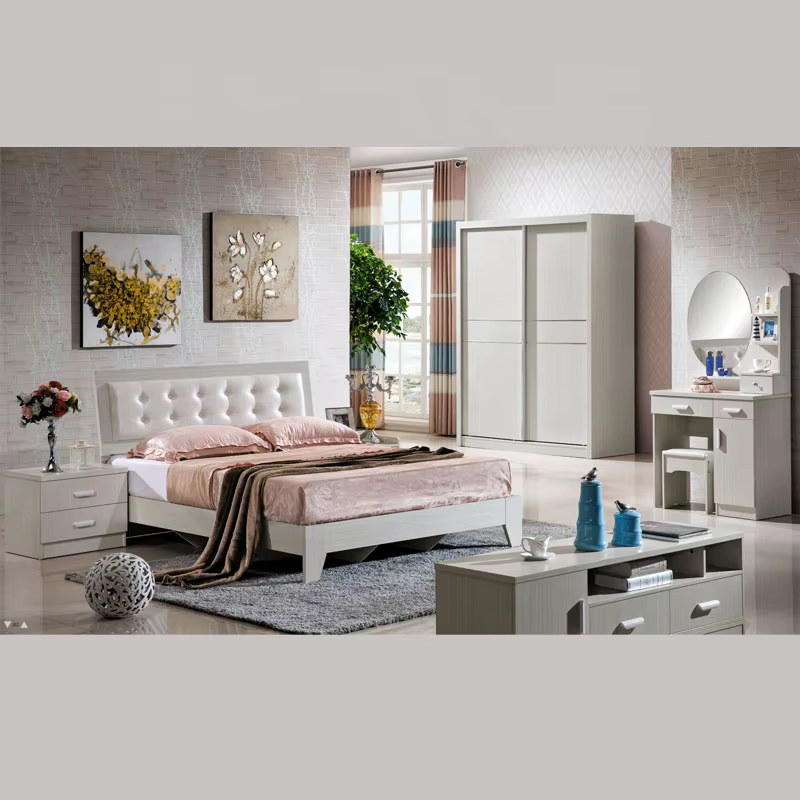 White Laminate Melamine Finish MDF Sliding — image 5