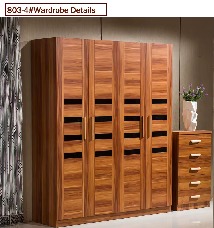 Wardrobe Closet Clothes Cabinet MDF Clothes — image 3
