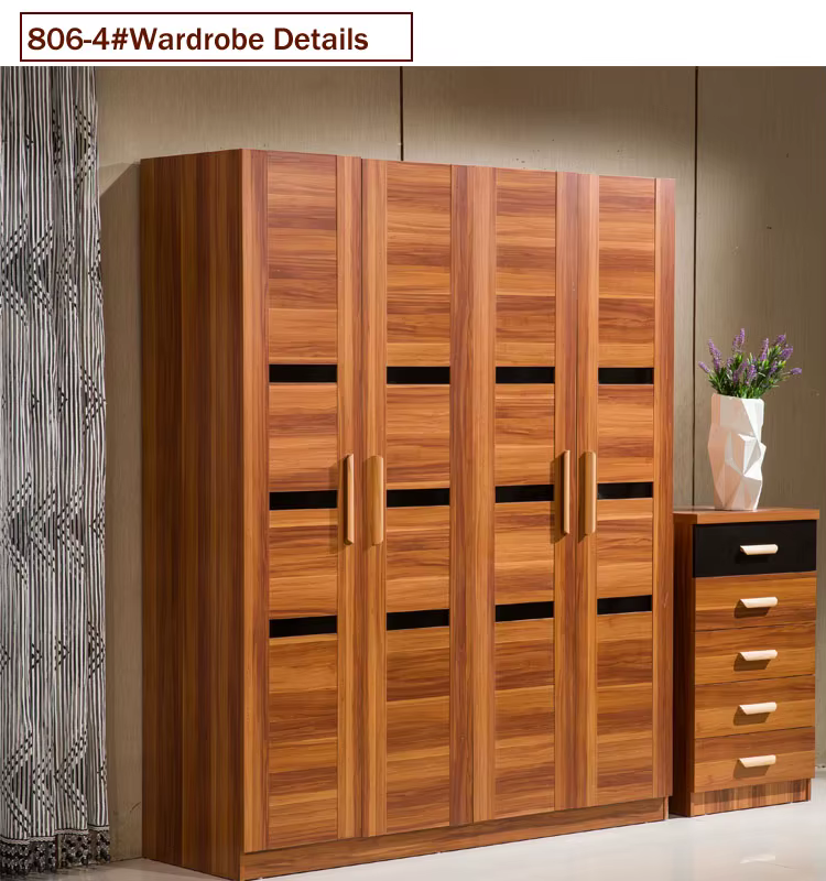 Wardrobe Closet Clothes Cabinet MDF Clothes — image 4