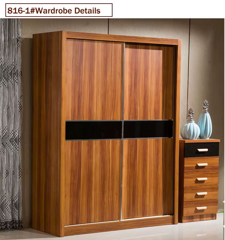 Bedroom Suite Furniture Sliding Door Closet — image 3