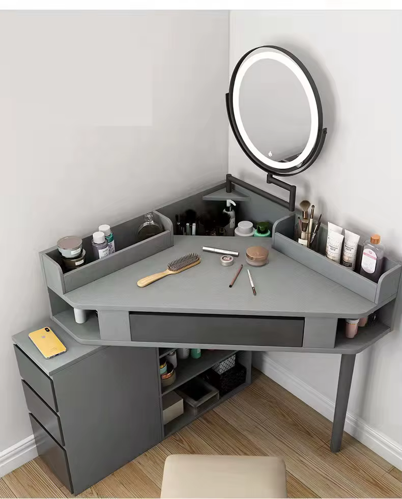 Nordic New Solid Wood Girl Desk — image 4