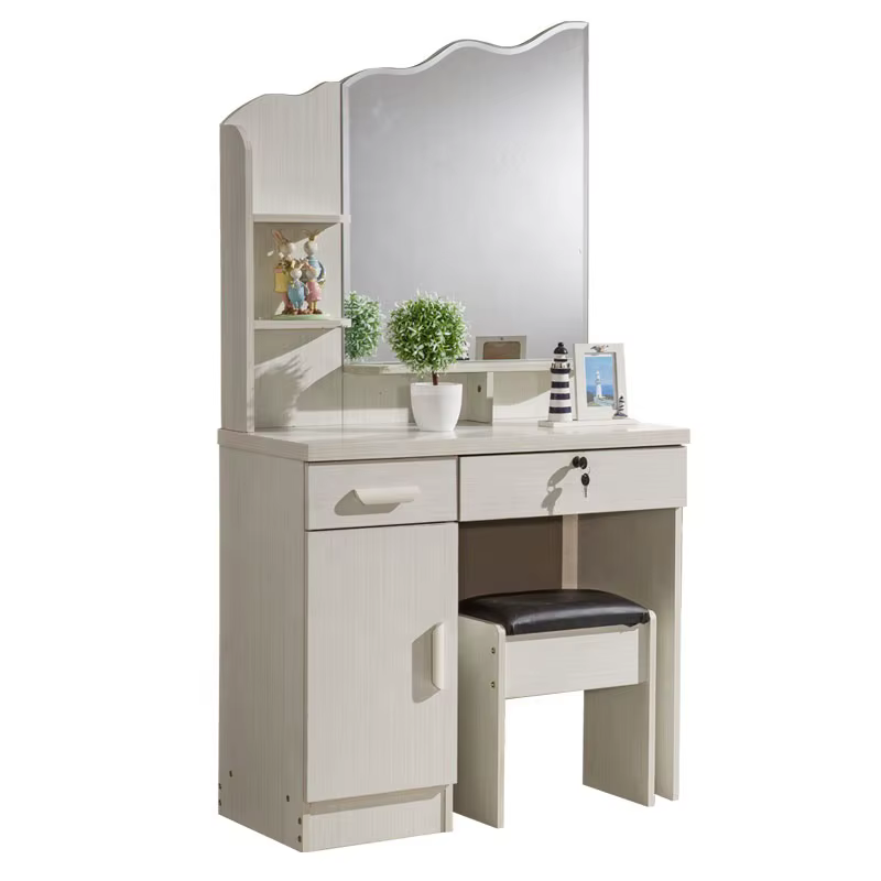 Bedroom Chest Drawers Modern Wood Vanity — image 3