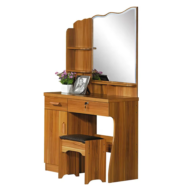 Bedroom Chest Drawers Modern Wood Vanity — image 4