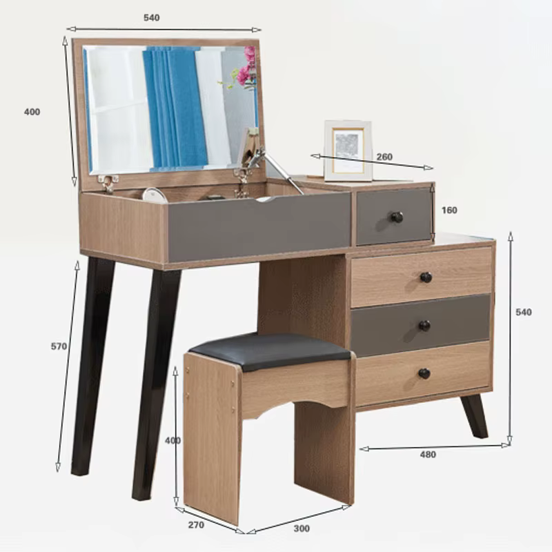 Modern Design Dresser Drawer Cabinet Foldable — image 5