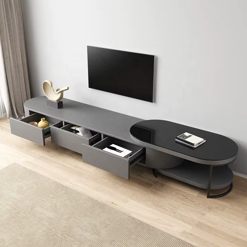 Extendable 2022 Large Elegant Wood Living — image 2