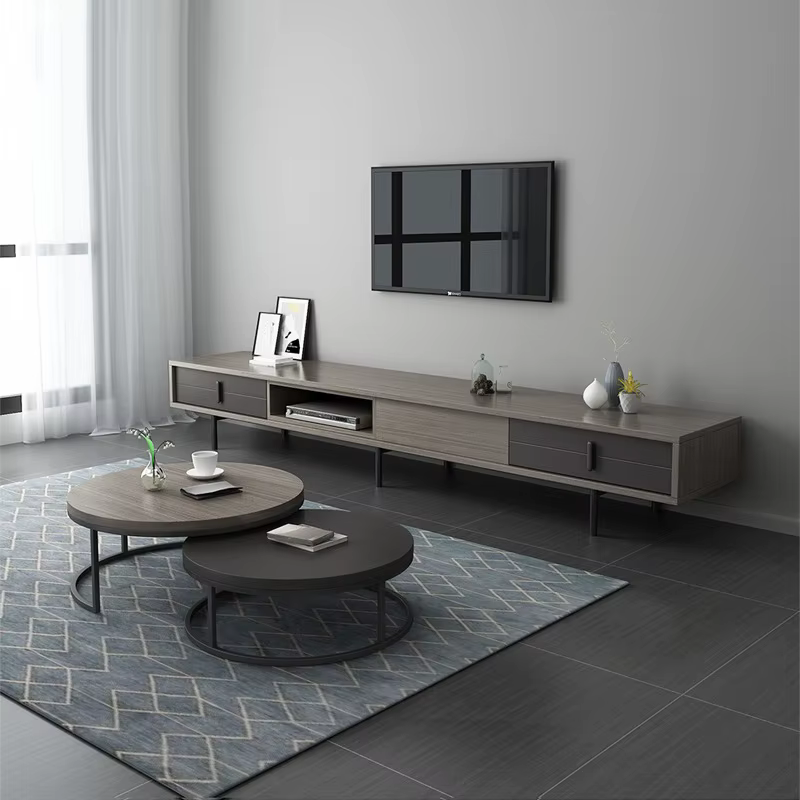 Showcase Rack Mdf Nordic Free Standing — image 3