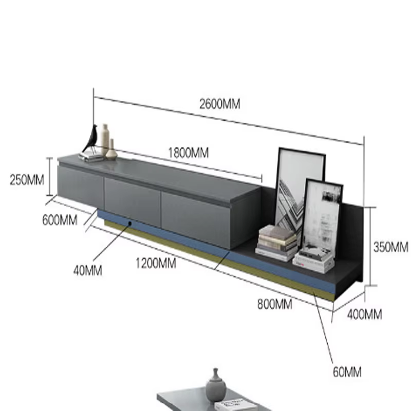 2022 Simplicity Minimalist Wooden Furniture Television — image 4