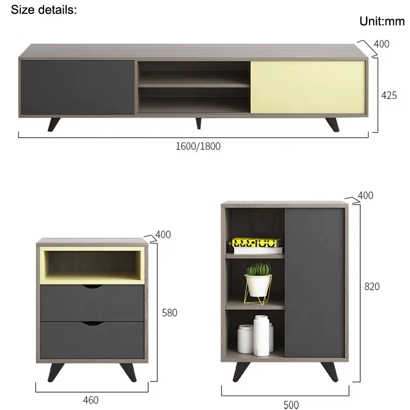 Tv Rack Modern Wall Cabinet And — image 4