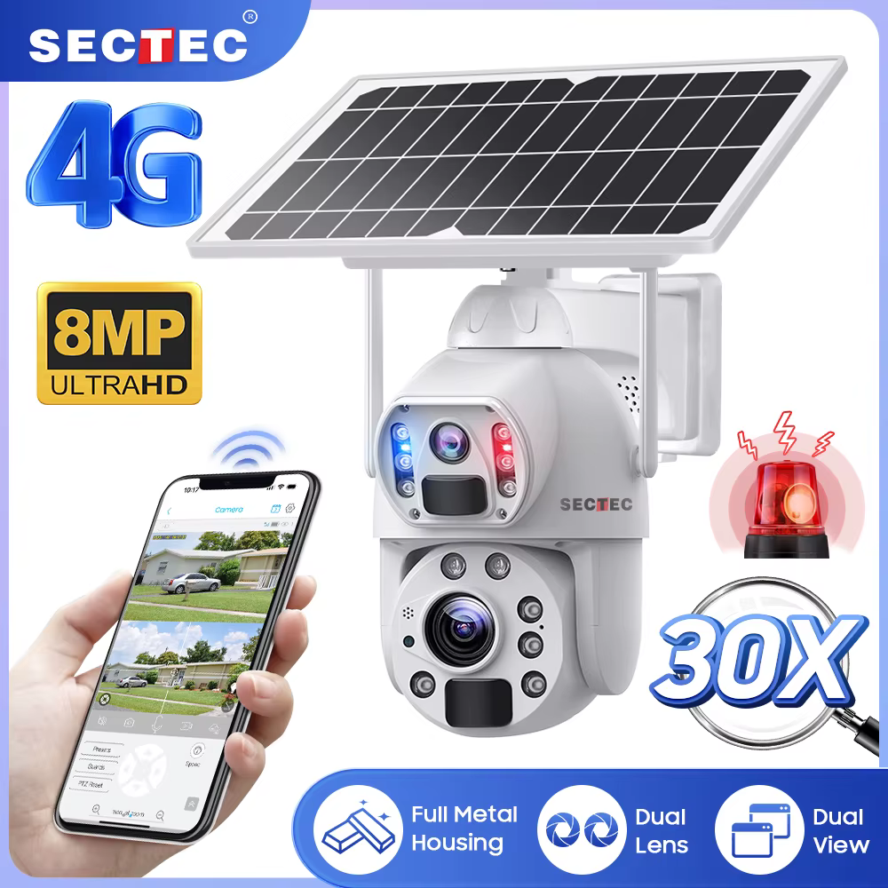 Sectec 30X Zoom 8MP 4K Dual — image 6