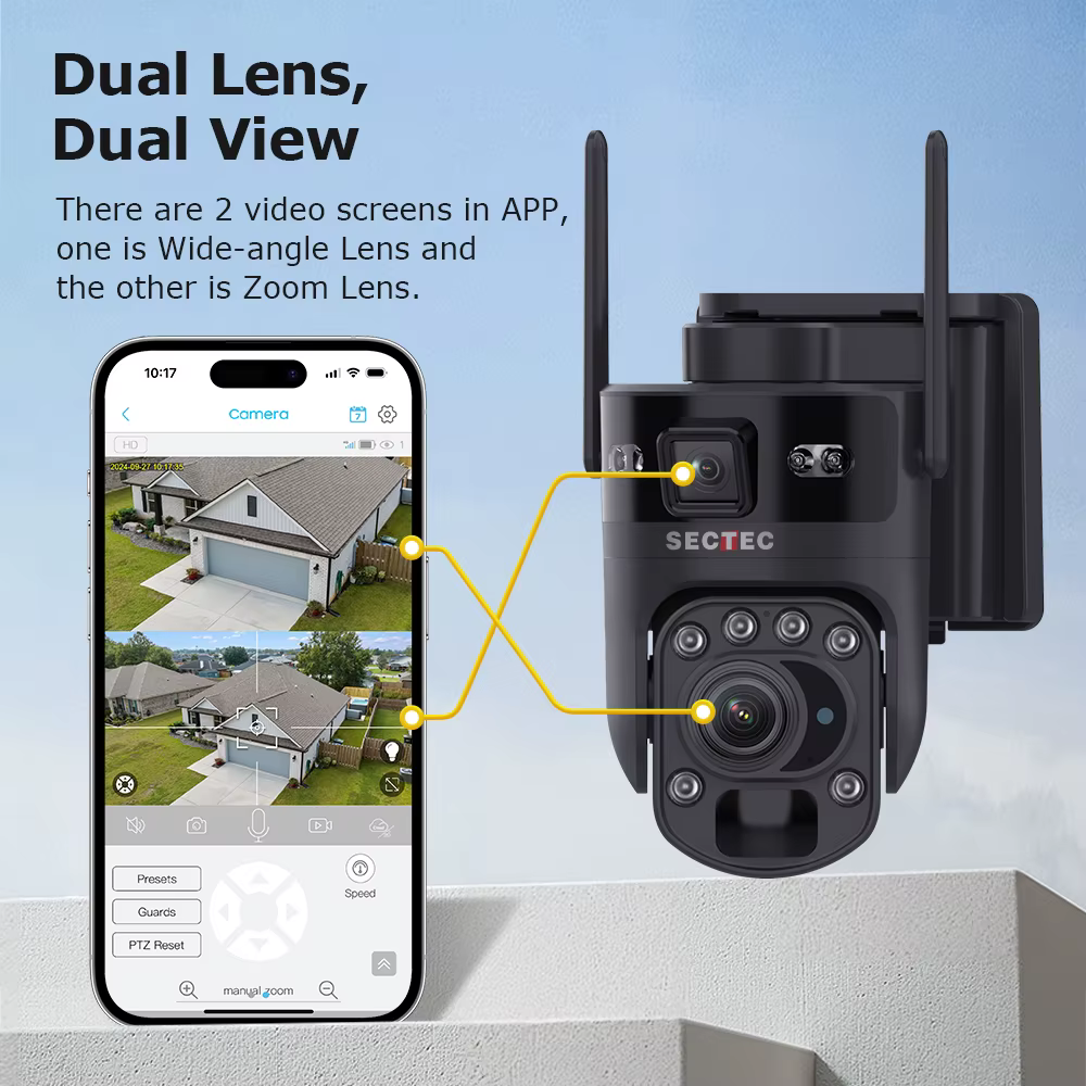 Sectec 4K 50X Zomm Dual Lens — image 2