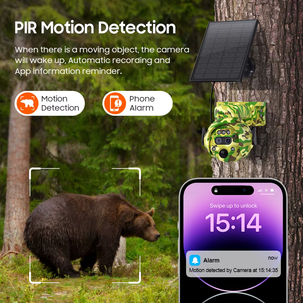 SECTEC 3K 6MP Daul Lens Camouflage — image 5