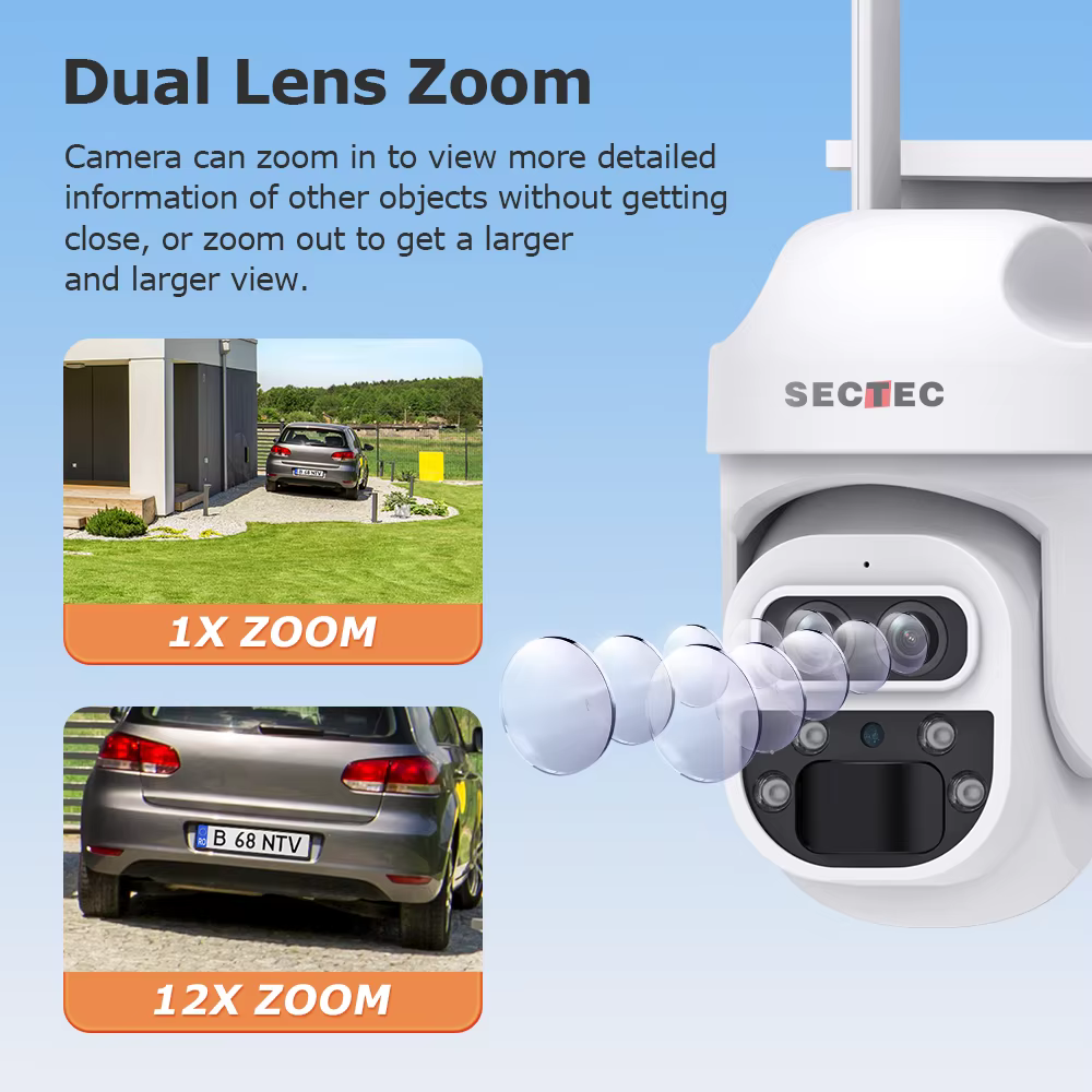 SECTEC Latest 12x Zoom Dual Lens — image 2
