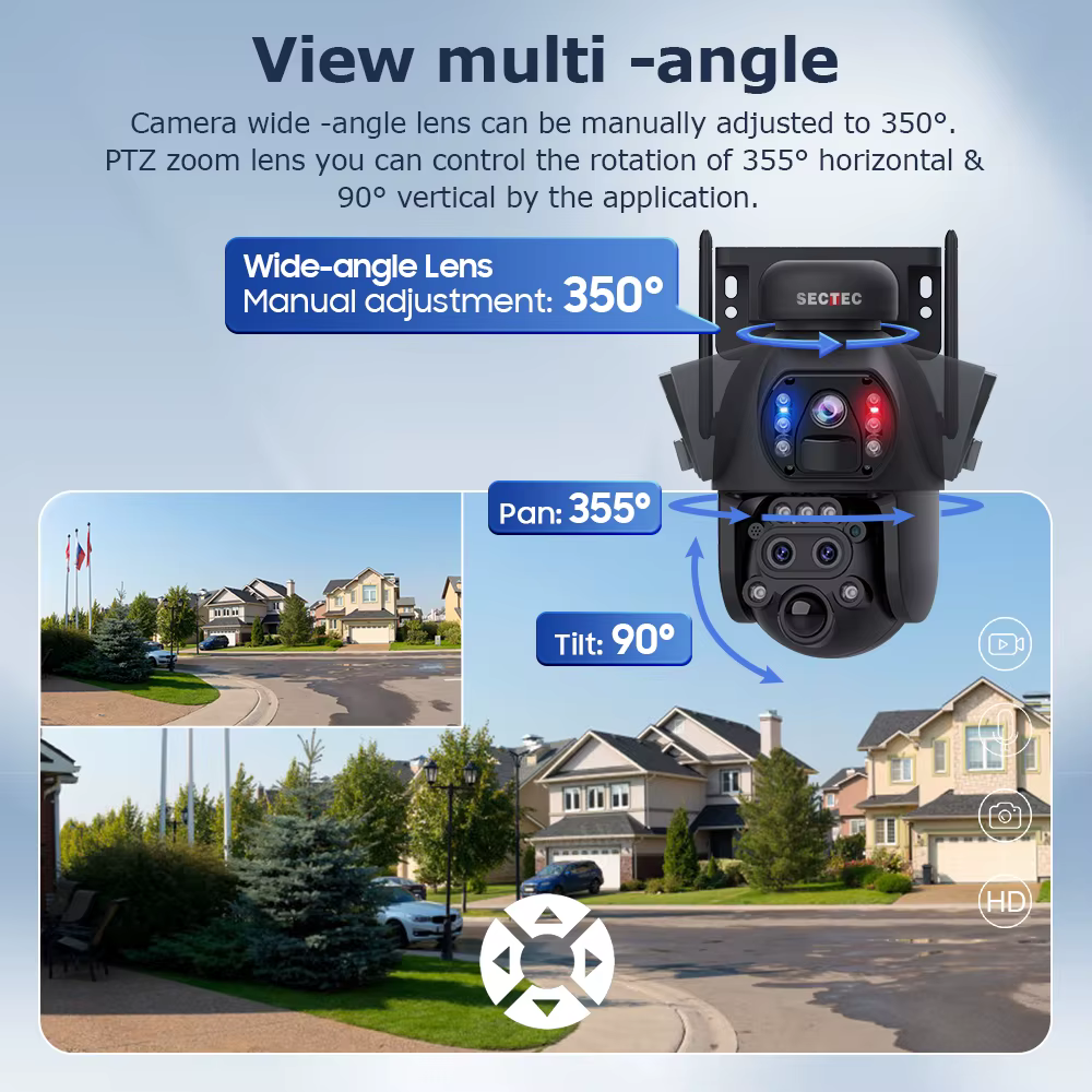 SECTEC 6MP 15X Zoom 4G SIM — image 4