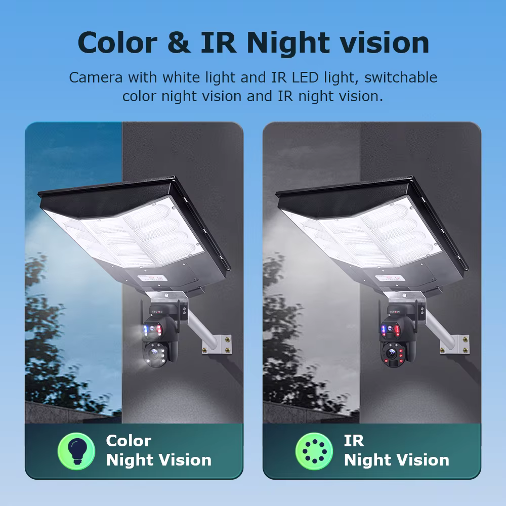 25W 4G Solar Camera Street Light — image 6