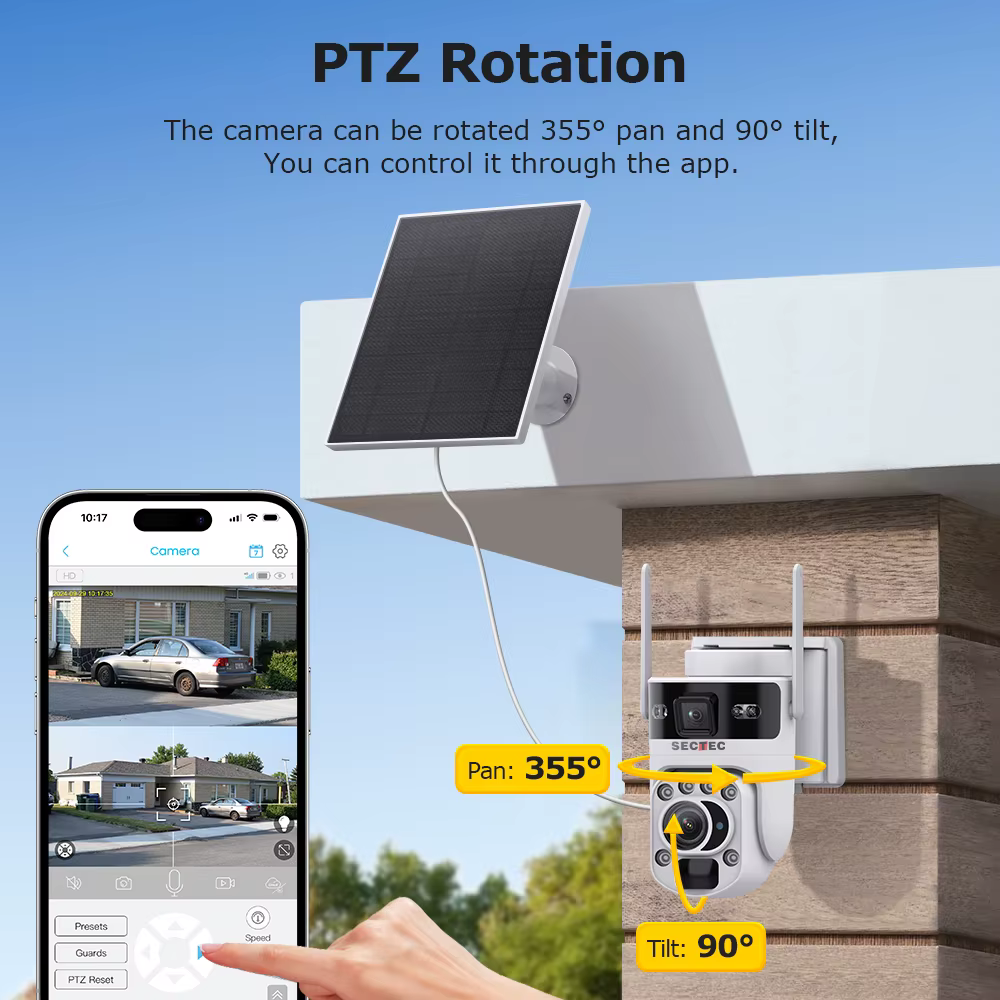 SECTEC 20X Zoom Dual Solar Battery — image 3