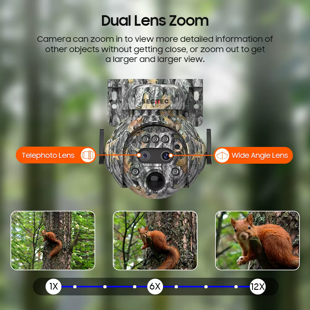 SECTEC 3K 6MP Dual Lens Camouflage — image 4