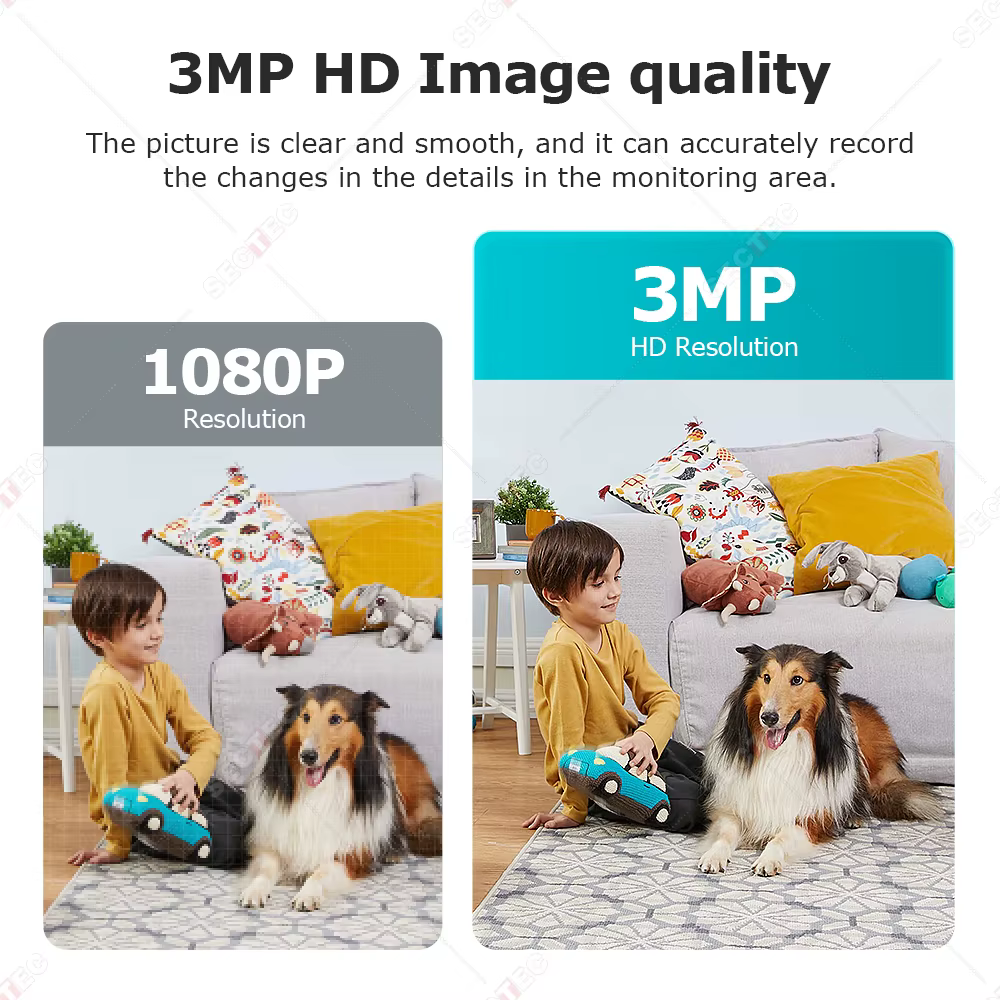 Sectec Mini HD 3MP Baby Monitor — image 4