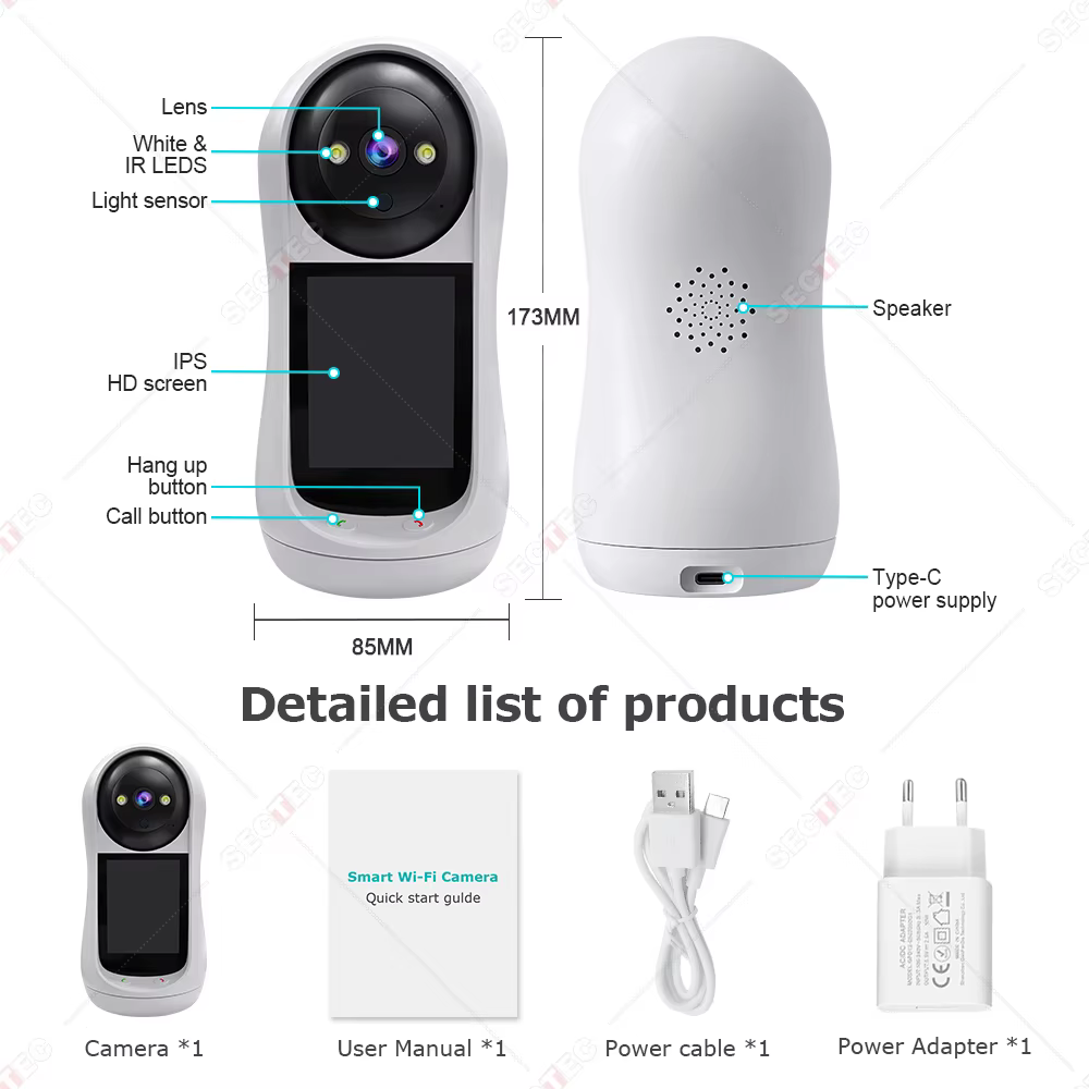 Sectec Mini HD 3MP Baby Monitor — image 6