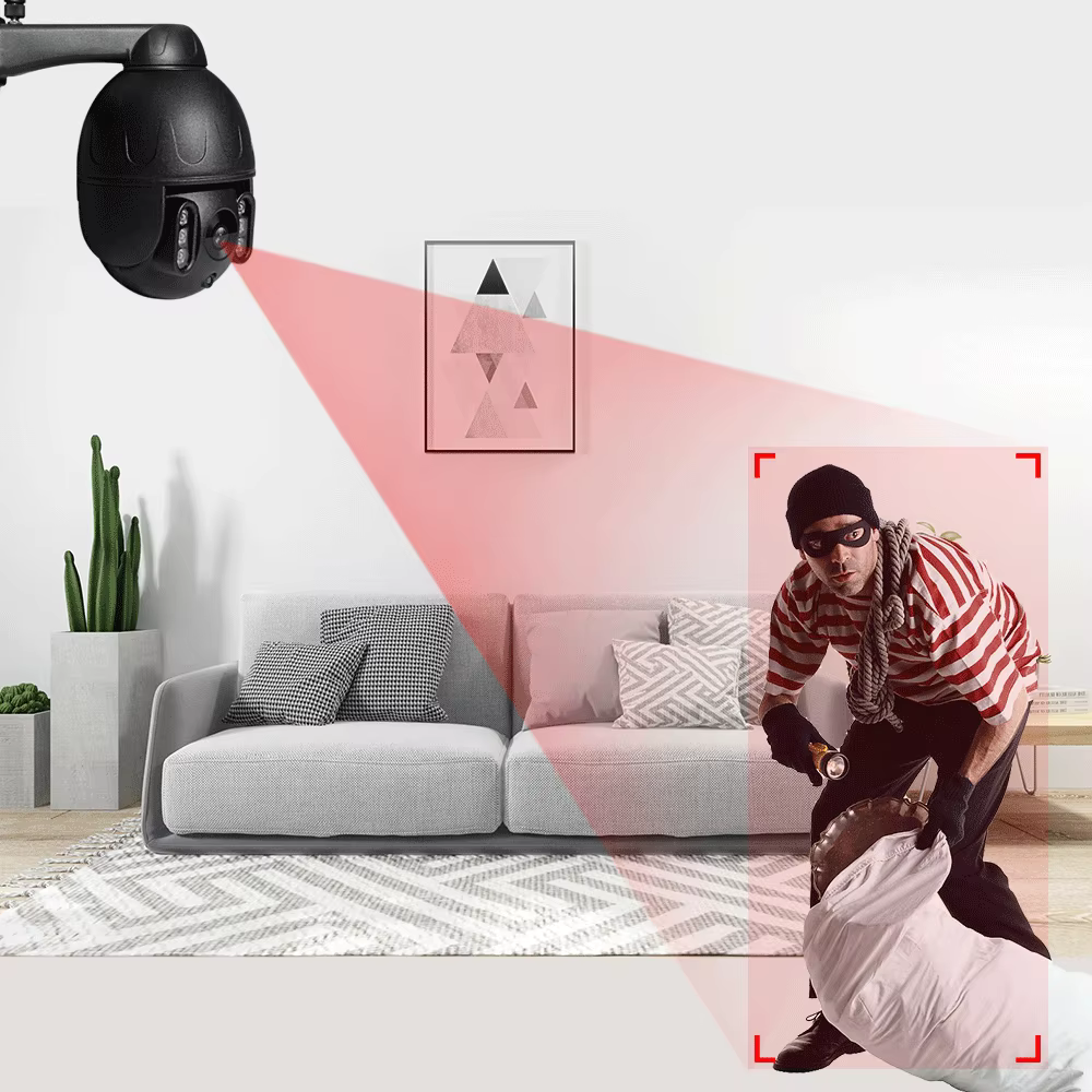 SECTEC 1080P PTZ Wifi IP Camera — image 6